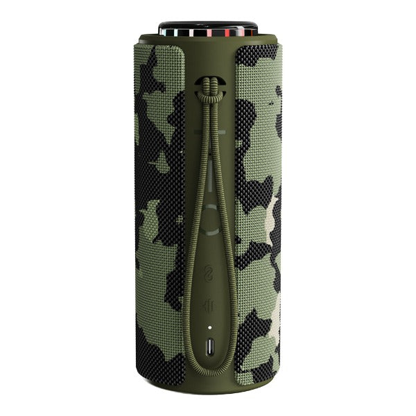 LZEL Aquilasonus Elite Waterproof Portable Bluetooth Speaker With Vibe Lights | camouflage LZEL Aquilasonus Elite Waterproof Portable Bluetooth Speaker With Vibe Lights | camouflage